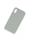 BFS  iPhone XS Max Kılıf Lansman Legant Silikon - Açık Gri