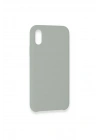 BFS  iPhone XS Max Kılıf Lansman Legant Silikon - Açık Gri