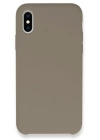 BFS  iPhone XS Max Kılıf Lansman Legant Silikon - Bej