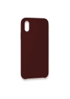 BFS  iPhone XS Max Kılıf Lansman Legant Silikon - Bordo