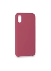 BFS  iPhone XS Max Kılıf Lansman Legant Silikon - Fuşya