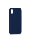 BFS  iPhone XS Max Kılıf Lansman Legant Silikon - Lacivert