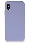 BFS  iPhone XS Max Kılıf Lansman Legant Silikon - Lila