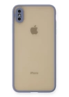 BFS  iPhone XS Max Kılıf Montreal Silikon Kapak - Gri