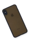 BFS  iPhone XS Max Kılıf Montreal Silikon Kapak - Lacivert