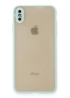 BFS  iPhone XS Max Kılıf Montreal Silikon Kapak - Turkuaz