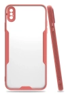 BFS  iPhone XS Max Kılıf Platin Silikon - Pembe