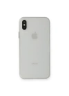 BFS  iPhone XS Max Kılıf PP Ultra İnce Kapak - Beyaz