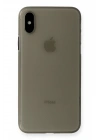 BFS  iPhone XS Max Kılıf PP Ultra İnce Kapak - Gri