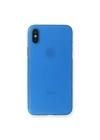 BFS  iPhone XS Max Kılıf PP Ultra İnce Kapak - Mavi