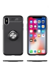 BFS  iPhone XS Max Kılıf Range Yüzüklü Silikon - Mavi