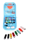 BFS İplik Set Fermuarlı Plastik Dikiş Seti Mavi