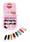 BFS İplik Set Fermuarlı Plastik Dikiş Seti Pembe