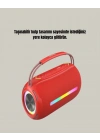 BFS IPX6 Su Geçirmez RGB LED Işıklı Taşınabilir Bluetooth Hoparlör 2400 mAh
