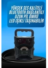 BFS Işıklı Bluetooth Hoparlör Ses Bombası Taşınabilir Yüksek Ses Kaliteli Radyo Özelliği