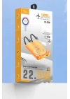 BFS J39 10.000 mAh 20W PD Dahili Kablolu Magsafe Powerbank - Siyah