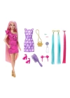 BFS   JDC85 Barbie Upuzun Muhteşem Saçlı Bebekler Pembe Saçlı Bebek