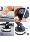 BFS  Jel Vantuzlu Cama Takılabilen Güçlü 360 Derece Dönebilen Ayarlanabilir Araç Içi Vantuzlu Telefon Tutucu