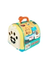 BFS   JND-3615 Taşıma Çantalı Hareketli Pilli Köpek Set (Pet Shop) -Vardem Oyuncak