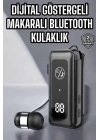 BFS Kablolu Makaralı Bluetooth Kulaklık Uzun Pil Ömrü Dijital Göstergeli