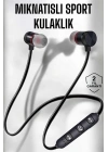 BFS Kablolu Mıknatıslı Sport Kulaklık Bluetooth Bağlantılı