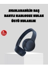 BFS Kablosuz Bluetooth Kulaklık 5.0 18 Saat Kullanım Dinamik Sürücü Siyah