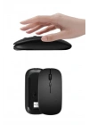 BFS Kablosuz Mouse Fare Şarjlı Bluetooth Wireless Çift Modlu Sessiz