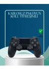 BFS Kablosuz PS4 Oyun Kolu Çift Motor Titreşimli Uzun Bataryalı