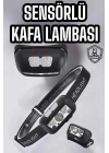 BFS Kafa Lambası Kamp Lambası Sensörlü Şarjlı Ayarlanabilir
