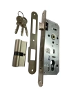 BFS Kale Oval 15 R 40 mm Nikel Silindirli Kapı Kilidi