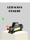 BFS Kamp ve Doğa İçin Şarjlı LED Baş Feneri – Mıknatıslı, Su Geçirmez