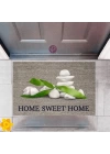 BFS Kapı Önü Paspası Dekoratif Dijital Baskı Home Sweet Home P-2457