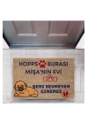 BFS Kapı Önü Paspası Dekoratif Dijital Baskı Hopps  P-2475