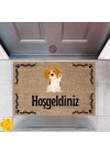 BFS Kapı Önü Paspası Dekoratif Dijital Baskı Hoşgeldiniz P-2417