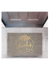 BFS Kapı Önü Paspası Dekoratif Dijital Baskı Lucky P-2362