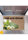 BFS Kapı Önü Paspası Dekoratif Dijital Baskı Sweet Home P-2440