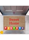 BFS Kapı Önü Paspası Dekoratif Dijital Baskı Sweet Home P-2463