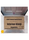 BFS Kapı Önü Paspası Dekoratif Dijital Baskı Veteriner Kliniği P-2540