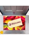 BFS Kapı Önü Paspası Dekoratif Dijital Baskı Welcome P-2340