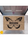 BFS Kapı Önü Paspası Dekoratif Dijital Baskı Welcome P-2372