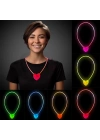 BFS   Karanlıkta Yanan Glow Stick Kalp Şekilli Kolye 6 Renk 6 Adet