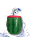 BFS  Karpuz Model Kendiliğinden Pipetli 900 ml Suluk, Matara