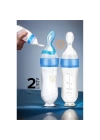 BFS Kaşıklı Bebek Mama Besleyici Silikon Littloo 2 ADET