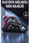 BFS Kask Kulaklık Bluetooth Motosiklet Kulaklık Intercom Su Geçirmez