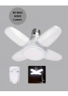 BFS Katlanabilir 4 Kollu LED Ampül 60 Watt 6000 Lumen Beyaz Işık