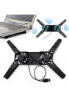 BFS  Katlanabilir Laptop Soğutucu 2 fanlı