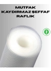 BFS Kaydırmaz şeffaf raflık çekmece örtüsü 45x300 cm