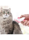BFS  Kedi Köpek Tüy Toplayıcı Kendini Temizleyebilen Ergonomik Saplı Evcil Hayvan Tarağı Pembe