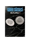 BFS  Kilitlenebilir Metal Lavabo Evye Süzgeci 2 ADET