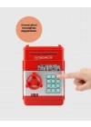 BFS Kırmızı ATM Kasa Tipi Para Biriktirme Kumbarası